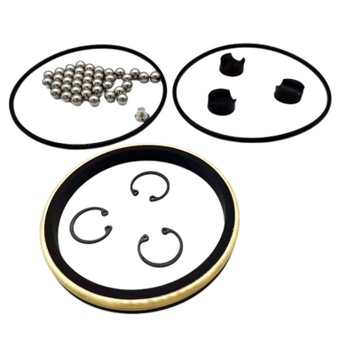 Kit de reparación de juntas giratorias de goma personalizada con anillos de latón 4 " TSI para oleoductos