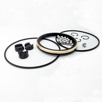 4" 15k TSI Kit giratorio Juntas de reparación de juntas de goma con anillos de latón