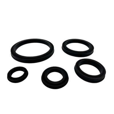 Buna FKM HNBR de latón o acero inoxidable de apoyo anillos 1502 Weco Martillos de unión de sellos