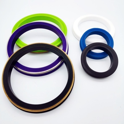 2 " 3 " 4 " Buna HNBR Fig1502 Colored Wing Union Seal con SS 304 de respaldo