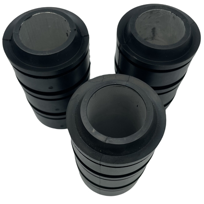 TA 3 1 / 2 Aluminio o acero con bujes duraderos de campo petrolero Swabs de caucho para arena suspendida