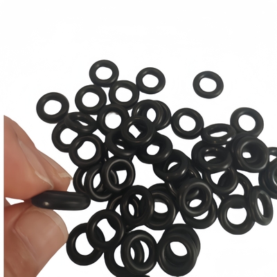 Sello de tubería de aceite NBR FKM HNBR EPDM caucho negro pequeño O anillo Sello acepta personalizado