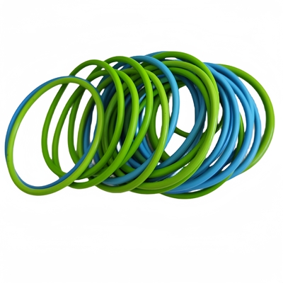 NBR EPDM FKM 30 60 90 Shore A Verde Azul Negro Rojo Colorido de caucho O Anillos para focas