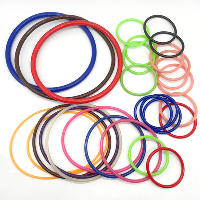 Grado alimenticio Anillos de silicona de nitrilo de tamaño grande y pequeño cuadrado