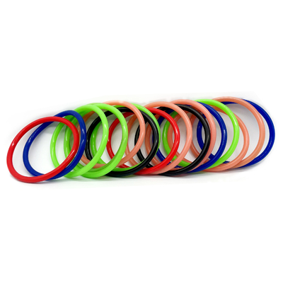 Fabrica de bajo precio de goma Sellos 60 Shore A color silicona de goma O anillos