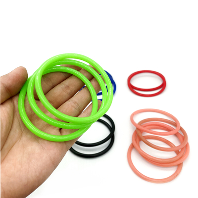 Sello resistente al desgaste Varios colores Rojo Azul Verde Elastico No tóxico Y amigable con el medio ambiente Anillos de silicona