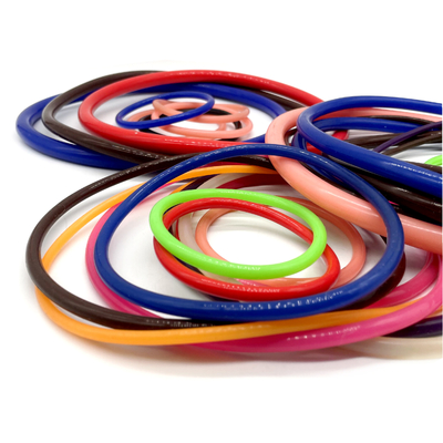 Venta de fábrica de color personalizado anillado cuadrado plano sección O anillo sello de goma
