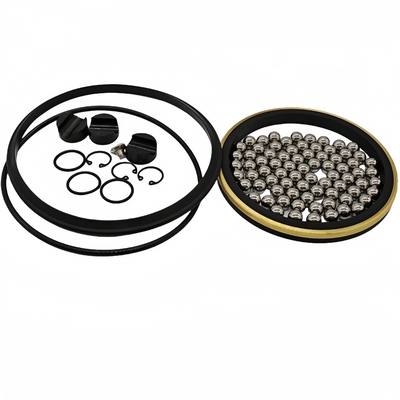105 piezas de bolas de acero durable de sellado polvo 4 " 15k Kemper giratoria conjunta de reparación de kits con snap