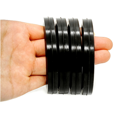 Anillos Guiberson Vee Tipo de labio 607 Negro Anillos de sello personalizados de la Unión para aplicaciones acuáticas