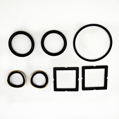 Servicio estándar MSI Negro Buna HSN FKM Kit de sellado de válvula de enchufe con inserciones de latón