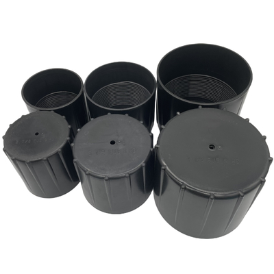 2-7/8" 3 1/8" Protectores de hilos de tubería de plástico HDPE PP para la industria de perforación de petróleo