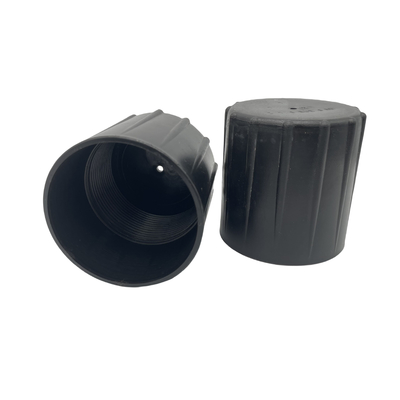 Protector de hilo de plástico de alta durabilidad negro para tuberías de aceite