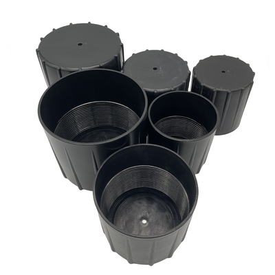Tapones protectores de hilos de diferentes tamaños para la protección de tuberías de aceite