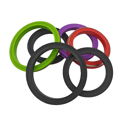 Rango de temperatura de -200C a 200C Anillos de sello Weco hechos de NBR HNBR FKM PTFE