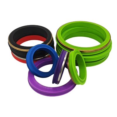 Rango de temperatura de -200C a 200C Anillos de sello Weco hechos de NBR HNBR FKM PTFE