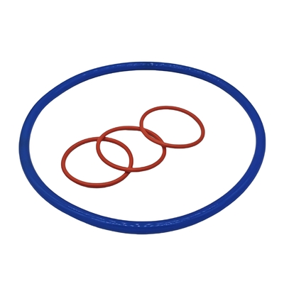 Servicio personalizado Anillos de goma de silicona ecológicos con resistencia a la tracción de 500 psi