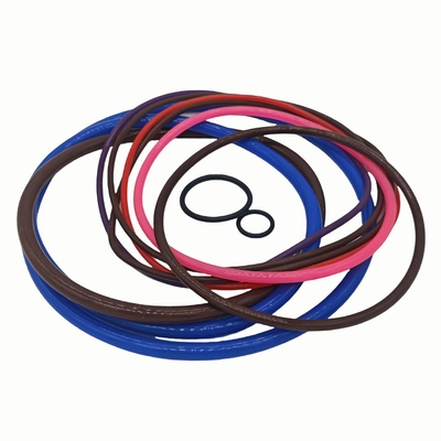 Anillos de goma de logotipo personalizado con alta resistencia a la tracción y servicio personalizado