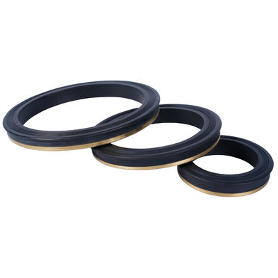 80 Shore A Brass Backup Buna Hammer Sello de la Unión