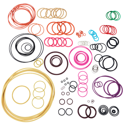 AS568 Colores estándar de caucho nitrílico elástico O anillos ampliamente utilizados