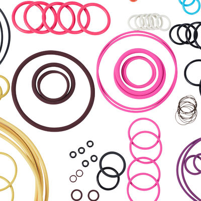 Durable Oil-Resistant AS568 FFKM Chemical-Resistant FKM Rubber O-Rings for Oilfield and Petrochemical Sealing

