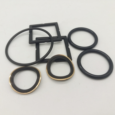 3" de plumaje negro de válvula de elastómero de sello blando con latón