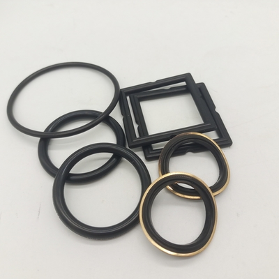 3" de plumaje negro de válvula de elastómero de sello blando con latón