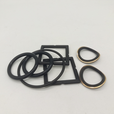 3" de plumaje negro de válvula de elastómero de sello blando con latón