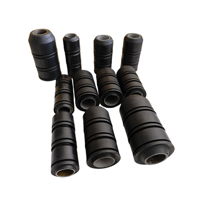 Copas de pistón de goma duraderas para campos petrolíferos, 40-90 Shore A, para achicar