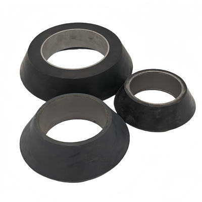 Copa de barrido Multi-V de alta resistencia con clasificación de presión de 10,000 psi, resistente a la abrasión y a los productos químicos para tamaños personalizados en aplicaciones petroleras