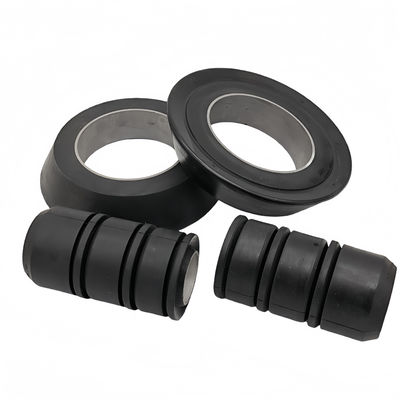 Copa de limpieza de caucho de alto rendimiento con clasificación de presión de 10,000 PSI, material de nitrilo (NBR) y tamaños personalizados para aplicaciones petroleras