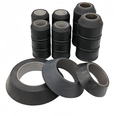 Copo de Cubierta Guiberson de núcleo de aluminio con 10.000 psi de presión nominal y resistencia química a la abrasión para operaciones en yacimientos petrolíferos