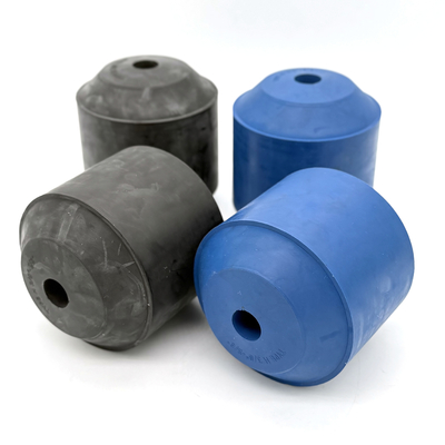 De 40 a 60 Shore A 3/8" a 5/8" H caucho para ahorro de aceite negro y azul