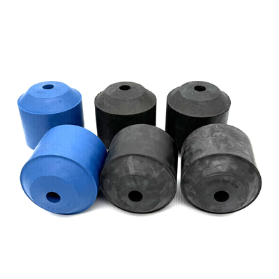 De 40 a 60 Shore A 3/8" a 5/8" H caucho para ahorro de aceite negro y azul