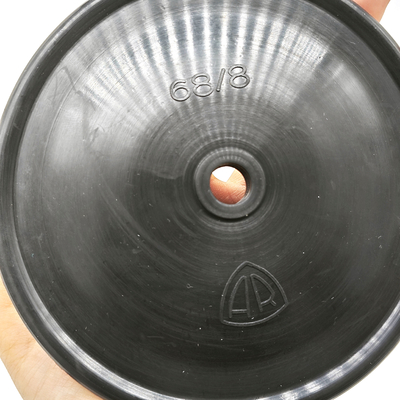 Membrana de goma FKM o modelo 68/8 de alta calidad para máquina de bombeo de agua
