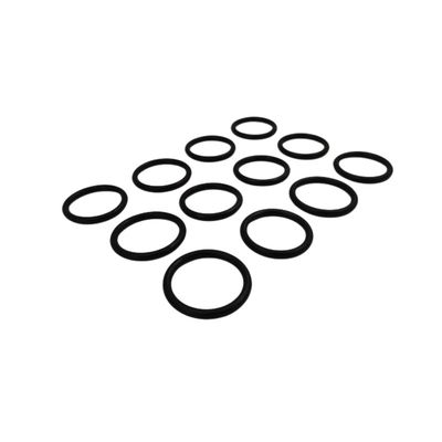 Sello de anillo de caucho negro con dureza y tamaños diferentes para la industria del petróleo y el gas