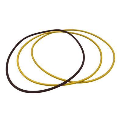 Junta tórica de silicona estándar AS568 con color personalizado y certificación de grado alimenticio