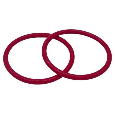 Anillo O de caucho de silicona flexible y resistente a altas temperaturas personalizable para diversas aplicaciones