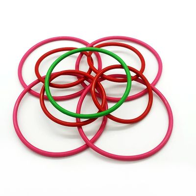 Tamaño personalizado PTFE NBR FKM EPDM Sello de anillo O de caucho con color personalizado para diversas aplicaciones