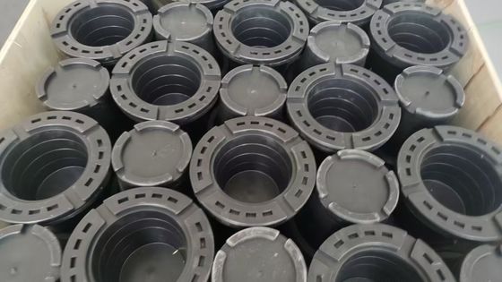 Protector de rosca NC77 HDPE para extremos de espiga y caja de tubería de perforación, tapa protectora de rosca para yacimientos petrolíferos