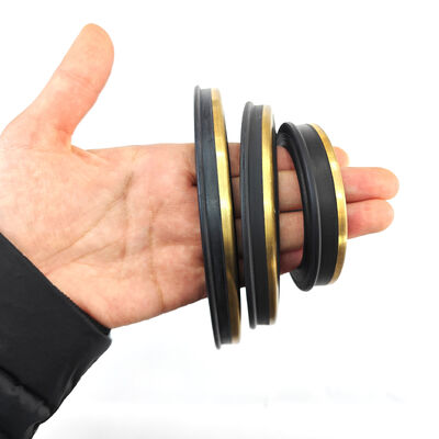 15k PSI Sellos de unión de alas antiextrusión con respaldo de latón para fracturación a alta presión