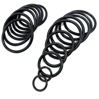 Sellos Buna de nitrilo negro de precisión para sistemas hidráulicos