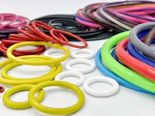 90 Shore A Juntas tóricas para yacimientos petrolíferos de alta presión: sellos de caucho AS568 resistentes a la corrosión