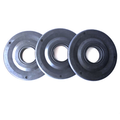 Limpia-tubos de goma industrial de 9 pulgadas, plano, NBR HNBR para tubería de petróleo y gas de 68 mm de diámetro interior