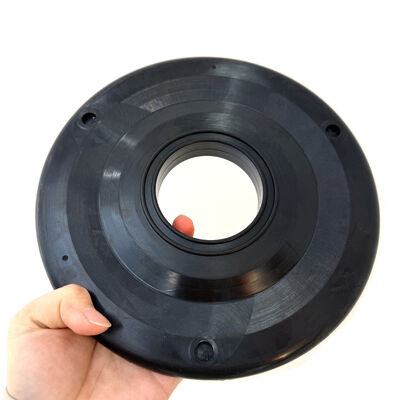 Limpiador de tuberías planas de 9 pulgadas de diámetro exterior con identificación personalizable y elastómero resistente al aceite para limpieza de tuberías de perforación