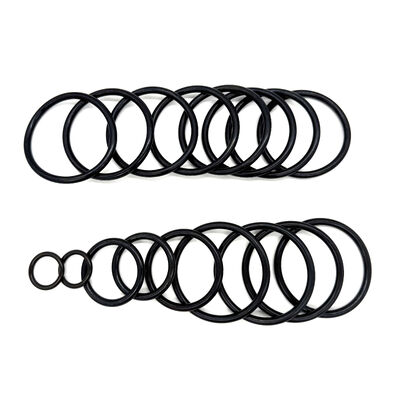 Anillos O de nitrilo resistentes al aceite con dureza 70-90 Shore A y tamaños personalizados para sellado industrial