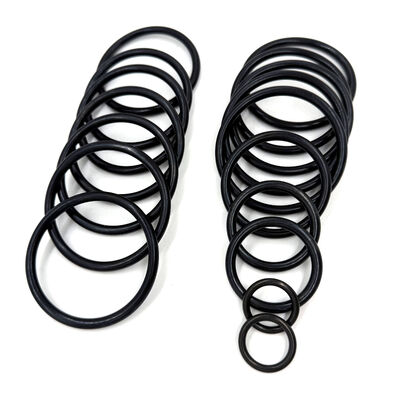 Anillos O de nitrilo resistentes al aceite con dureza 70-90 Shore A y tamaños personalizados para sellado industrial