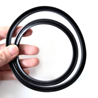 Sellos de caucho personalizados con certificación ISO 9001 en silicona NBR FKM EPDM para componentes de sellado industriales