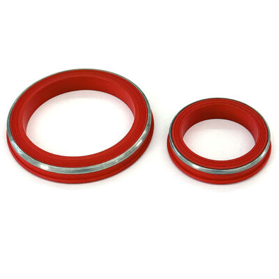 Sellos de unión de martillo estilo labio de FKM resistentes a la temperatura con anillo de acero inoxidable diseñados para entornos de H2S y CO2