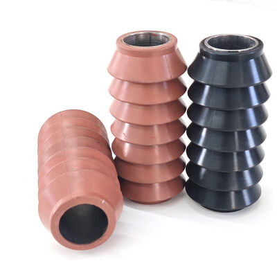 2 1/2 pulgadas de estilo SV Swab de goma con abrasión resistente diseño flexible de múltiples labios para aplicaciones de campos petrolíferos