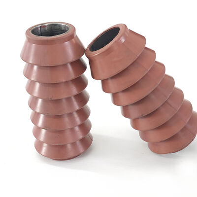 2 1/2 pulgadas de estilo SV Swab de goma con abrasión resistente diseño flexible de múltiples labios para aplicaciones de campos petrolíferos